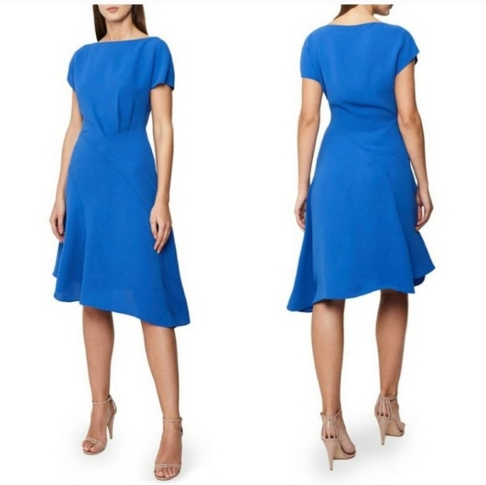 Reiss Electric Blue Midi Dress